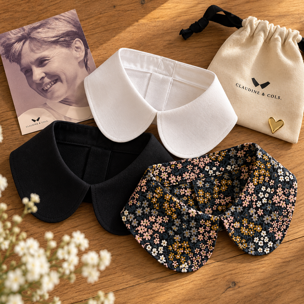 Le Trio Signature - Blanc · Noir · Floral + Cœur Signature
